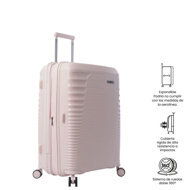 Maleta de Viaje Mediana Traveler Hushed Violet