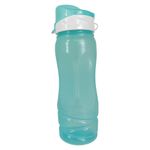 Pachón Facetado de 26 oz con Tapa Abatible Color Aqua