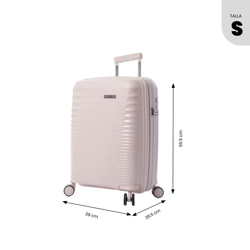 Maleta de Viaje Ruedas 360 Traveler S Hushed Violet Pequeña