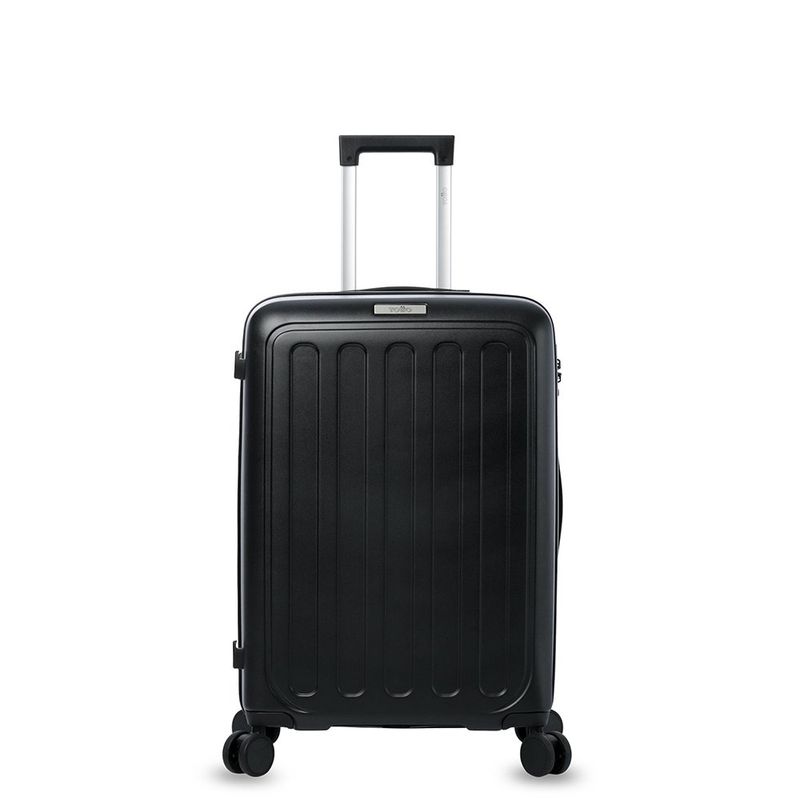 Maleta de Viaje Mediana Kaland Ruedas 360 Negro