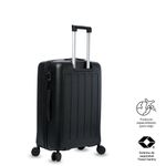 Maleta de Viaje Mediana Kaland Ruedas 360 Negro