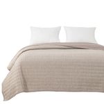 Frazada Color Taupe Tamaño Queen