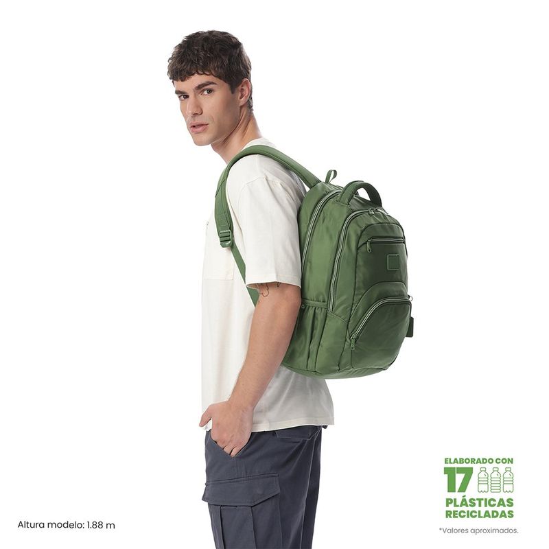 Mochila Universitaria Tracer Verde