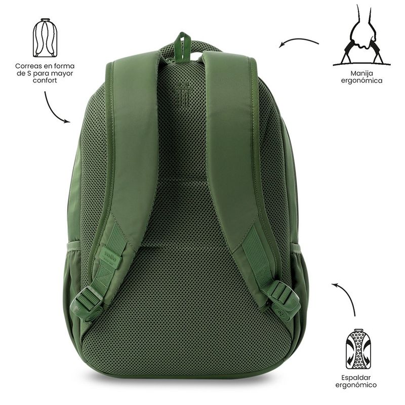 Mochila Universitaria Tracer Verde