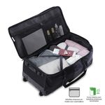 Maleta de Viaje Mediana Trip Negra y Azul