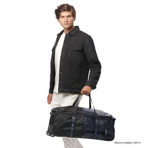 Maleta de Viaje Mediana Trip Negra y Azul