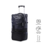 Maleta de Viaje Mediana Trip Negra y Azul