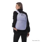 Mochila Ejecutiva Roxanne Porta Laptop 15 Plg Morado