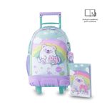 Mochila Escolar con Ruedas Magic Dino Talla M