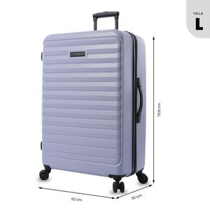 Maleta de Viaje Grande con Ruedas 360 Helios 2.0 Morada