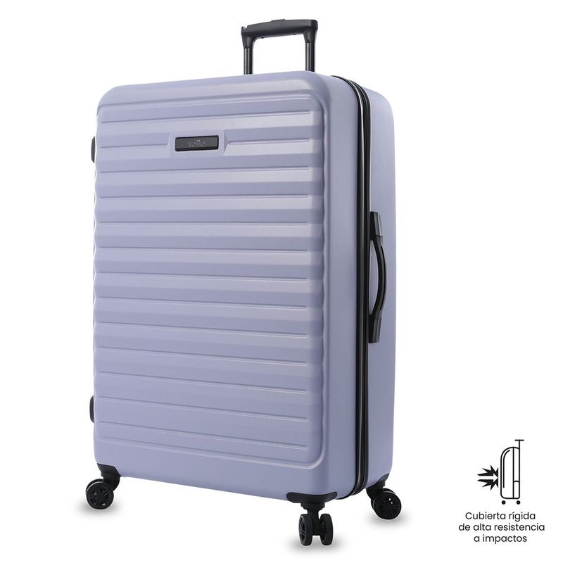 Maleta de Viaje Grande con Ruedas 360 Helios 2.0 Morada