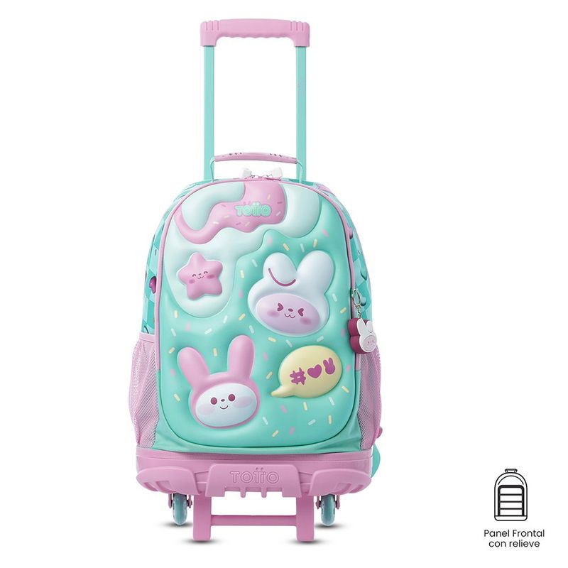 Mochila Escolar con Ruedas Bunny Pump Talla L
