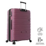 Maleta de Viaje con Ruedas 360 Glide L Grande Rosado