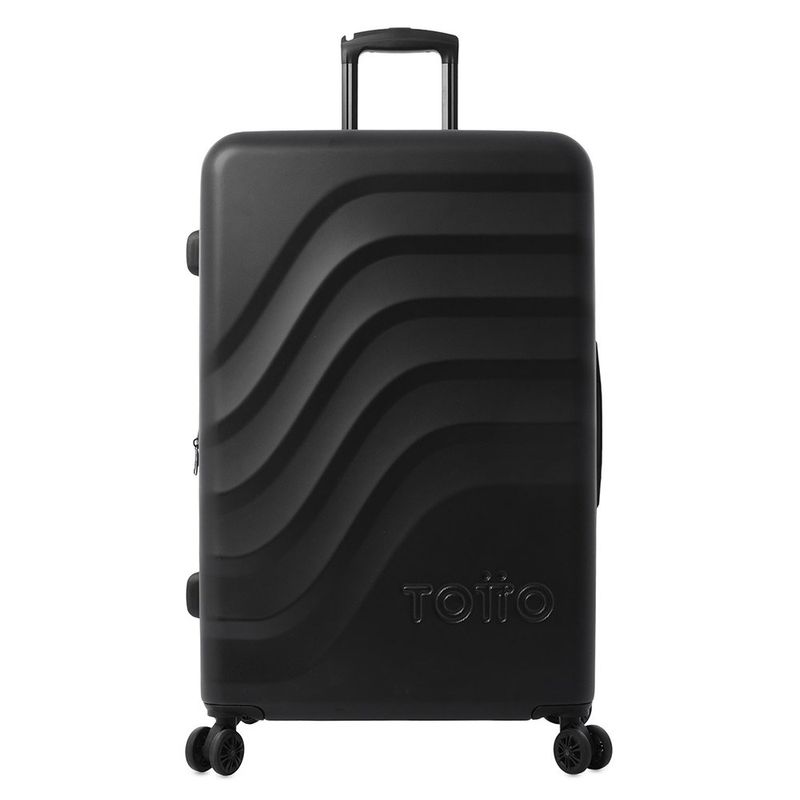 Maleta de Viaje Grande Bazy 2.0 Ruedas 360 Negro