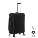 Maleta de Viaje Mediana Liviana Ruedas 360 Negro