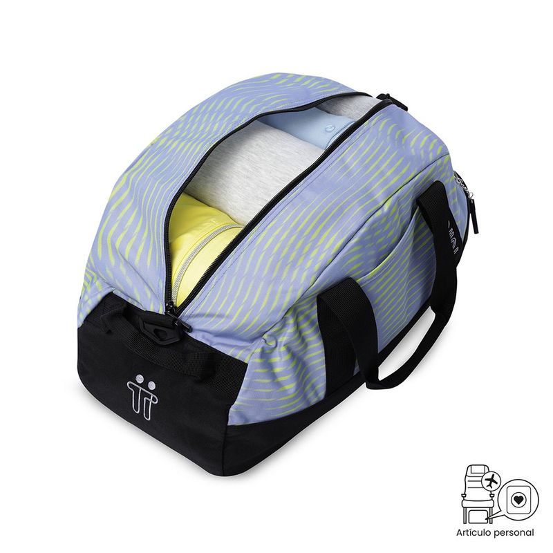 Valija Deportiva Tula Active Talla S Negra