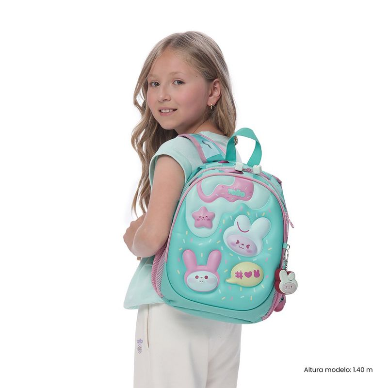 Mochila Escolar de Hombros Bunny Pump Talla S