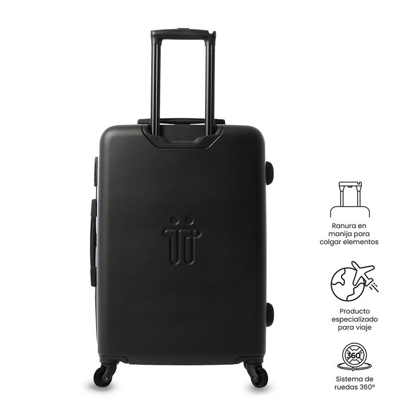 Maleta de Viaje Bazy Mediana 23 Kg Beige