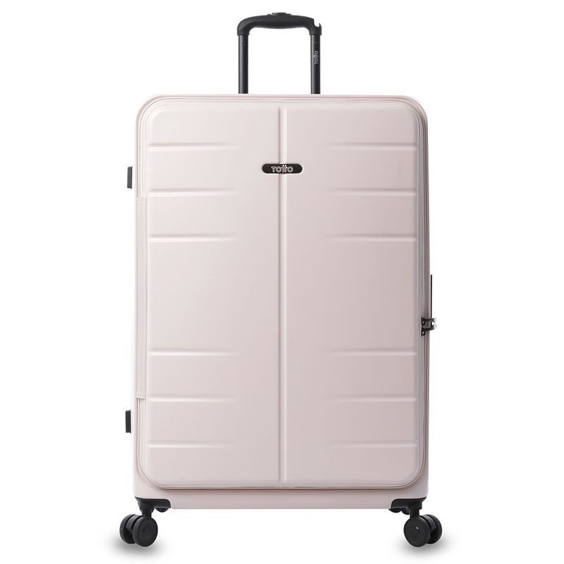 Maleta de Viaje Grande Ruedas 360 Rhio Rosado Claro