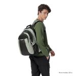 Mochila Universitaria Teck 3.0 Porta Laptop 15.4 Plg Beige y Negra