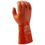 Guantes de Jardín Color Naranja Talla L