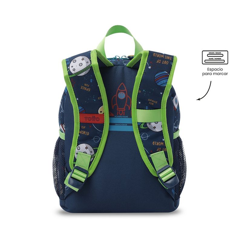Mochila Escolar de Hombros Panda Space Talla S