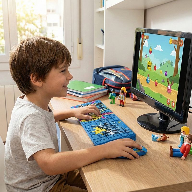 Dúo Inalámbrico XTech Teclado y Mouse en Español Edición Stitch