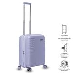Maleta de Viaje Traveler S Cosmic Sky Pequeña Morado