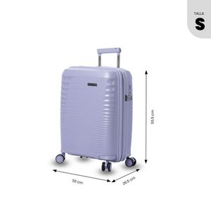 Maleta de Viaje Traveler S Cosmic Sky Pequeña Morado