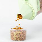 Contenedor Pequeño para Alimento de Mascotas Color Verde