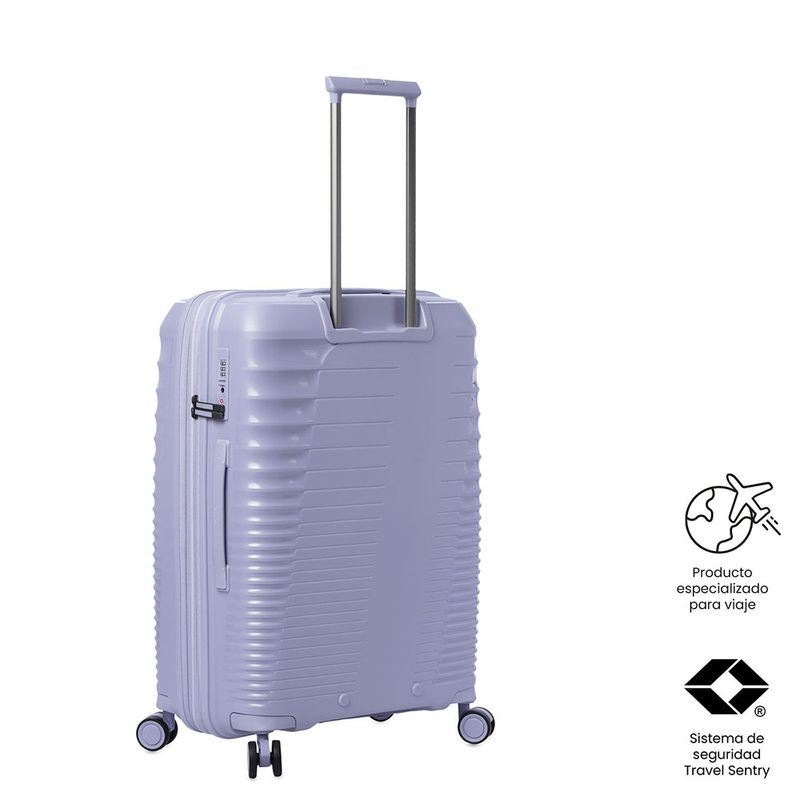 Maleta de Viaje Mediana Ruedas 360 Traveler Negro