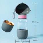 Contenedor Portátil para Alimento y Agua para Perro