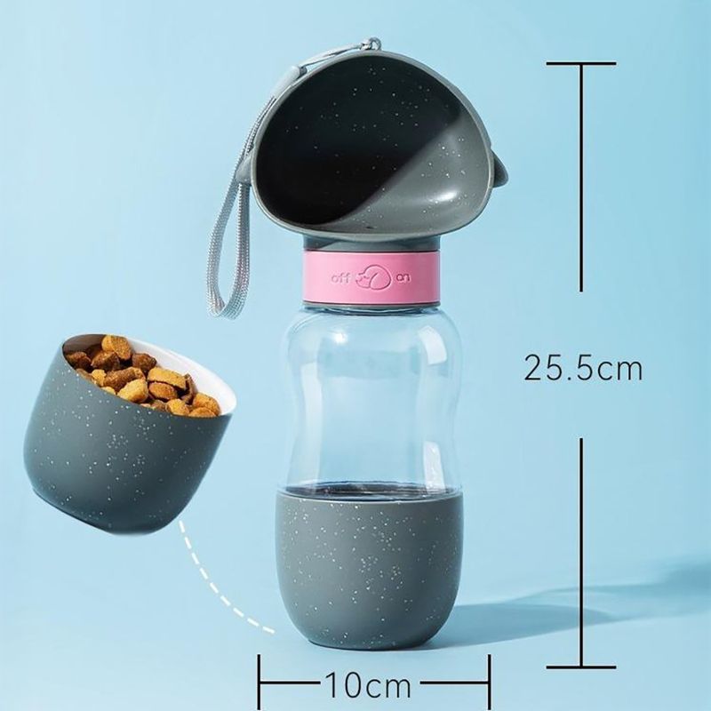 Contenedor Portátil para Alimento y Agua para Perro