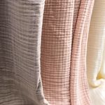 Frazada Color Rosado Muslin Tamaño King