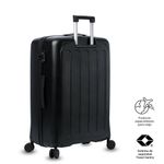 Maleta de Viaje Grande Kaland Ruedas 360 Negro