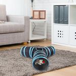 Canal para Gatos Color Negro y Azul