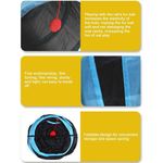 Canal para Gatos Color Negro y Azul