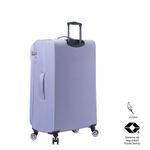 Maleta de Viaje Grande Liviana Ruedas 360 Violeta