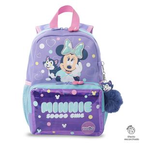 Mochila Escolar de Hombros Minnie Talla S