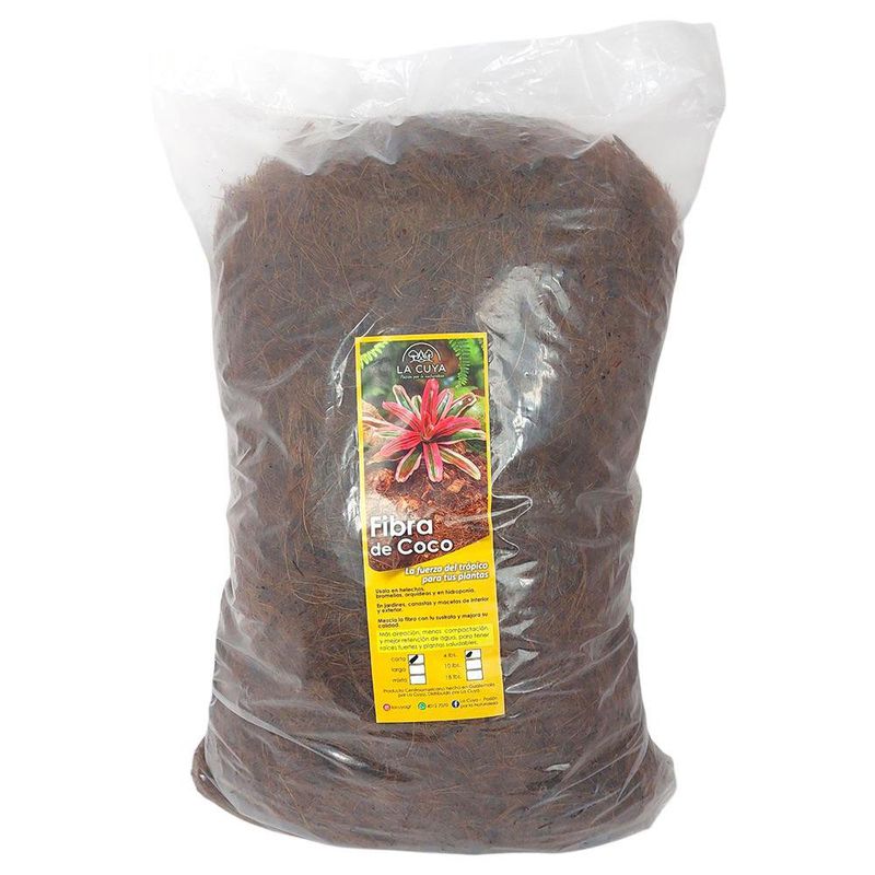Fibra de Coco para Jardinería y Sustratos de 4 Lb