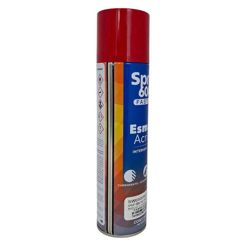 Spray 6000 Fast Dry Color Rojo Chino