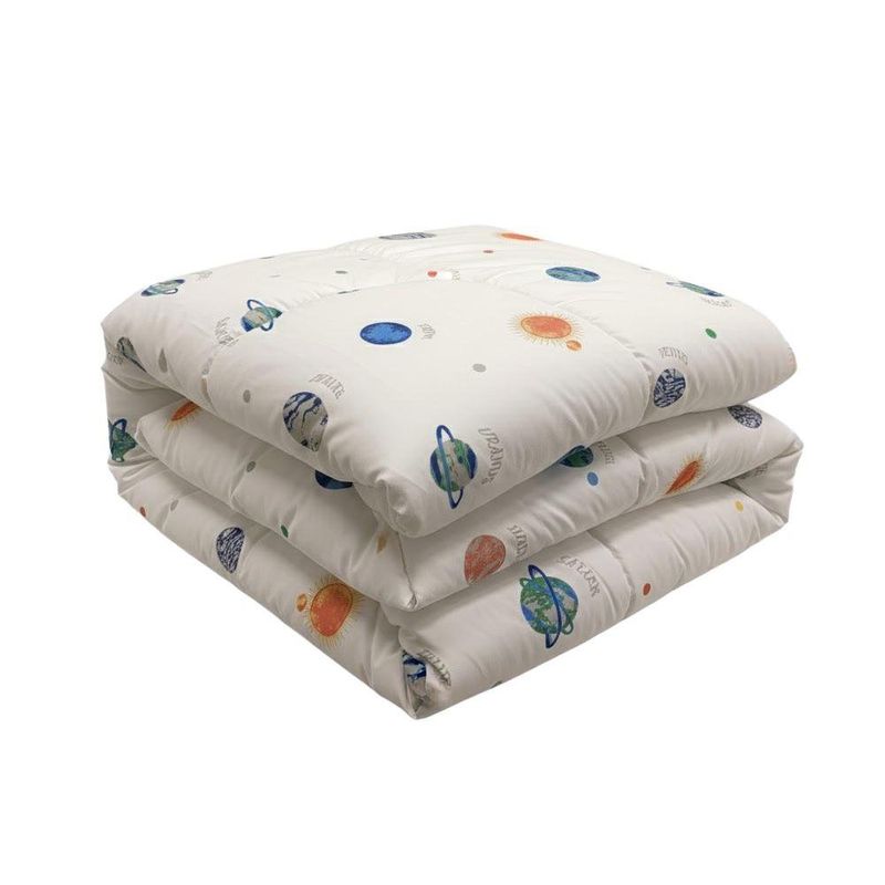 Edredón Imperial con Estampado de Planetas en Set de 3 Piezas