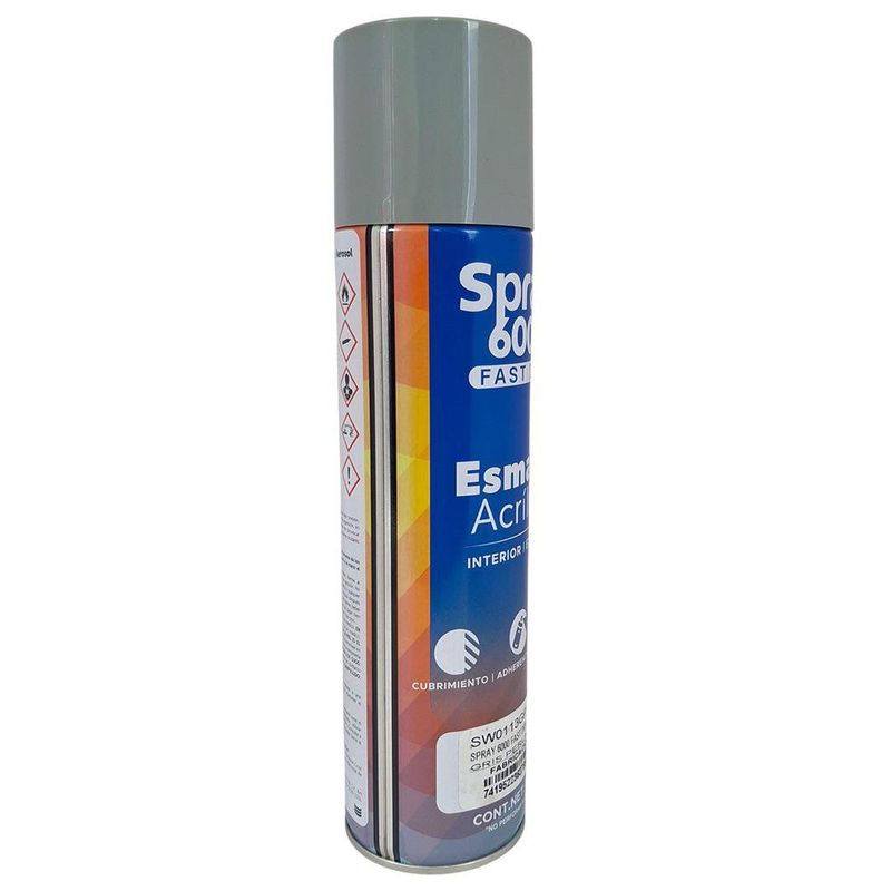 Spray 6000 Fast Dry Color Gris Perla