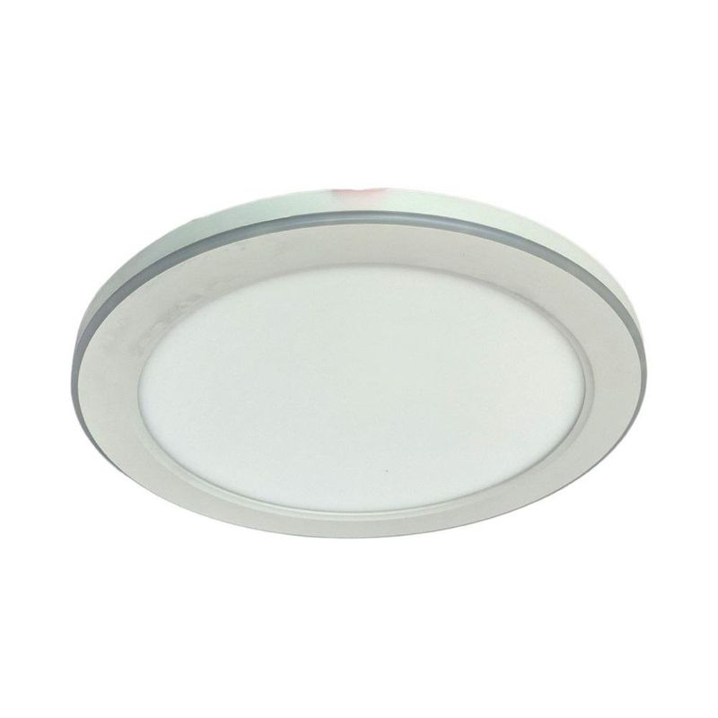 Panel Redondo Empotrable LED para Interior de 18W Luz Fría