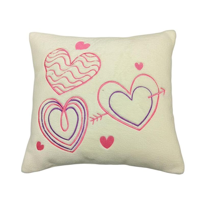 Edredón Imperial con Corazones en Set de 3 Piezas