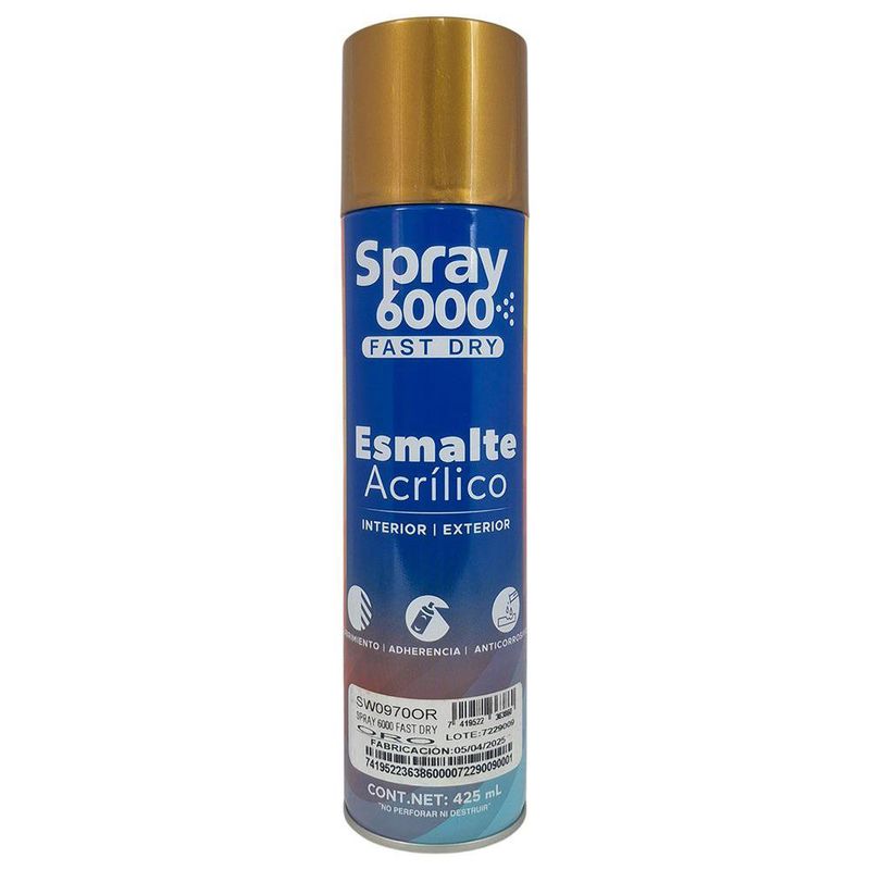 Spray 6000 Fast Dry Color Oro