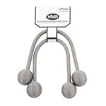 Sujetador para Cortina Tipo Trenzado Diseño Surtido en Set de 2 Piezas