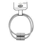 Sujetador para Cortina Trenzado 8 mm en Set de 2 Piezas Colores Surtidos