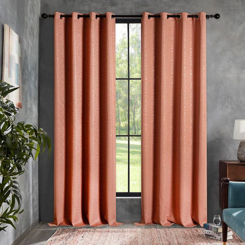 Cortina BO Greenvalley Color Rosado de 140 x 240 Cm