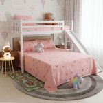 Sábanas Full Queen con Corazones Set de 3 Piezas